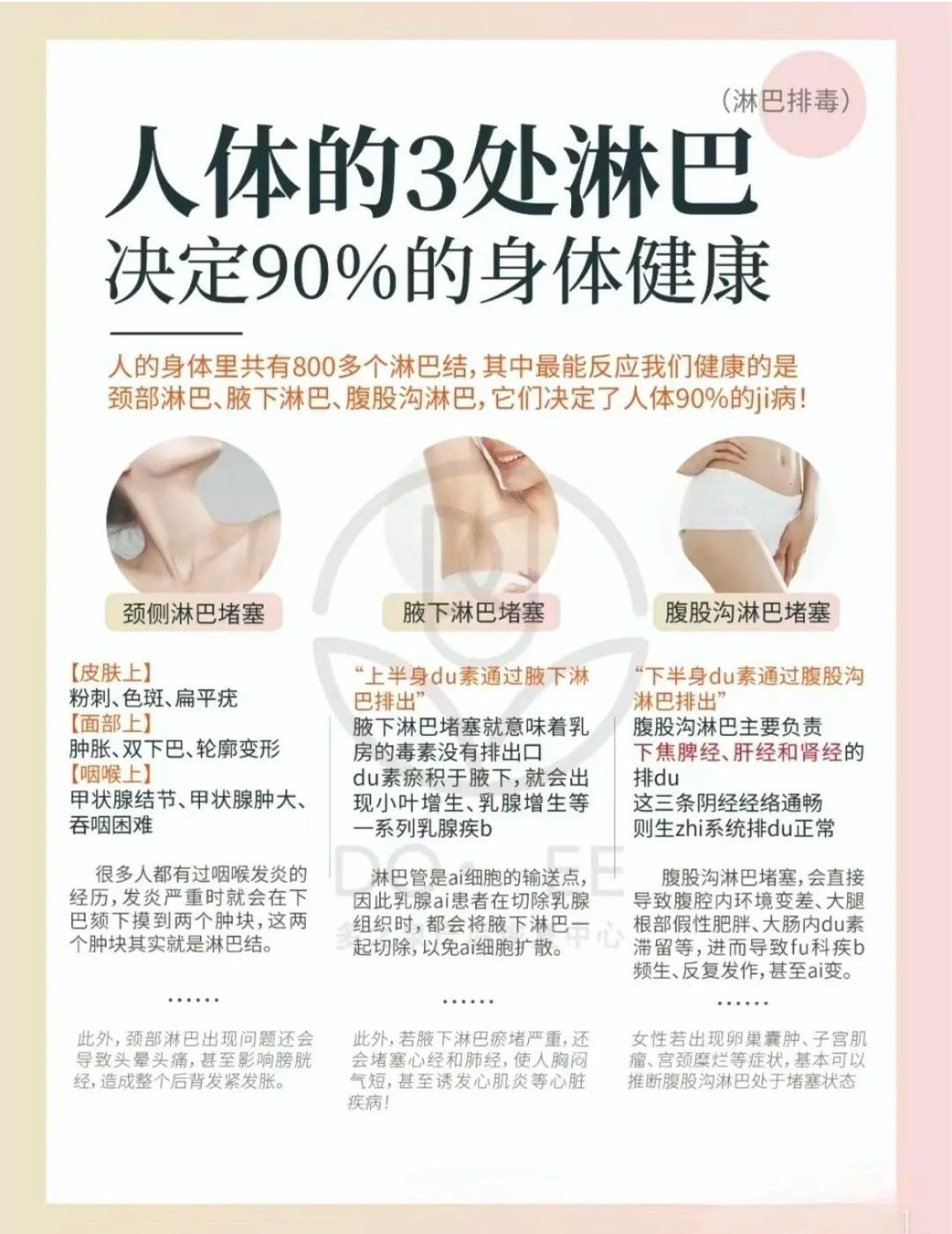 淋巴排毒的好处