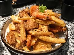 咸蛋黄鸡翅虾-炭舍干锅(华发商都店)