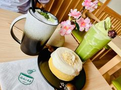 杏仁爆浆蛋糕-松上茶屋(康庄南街店)