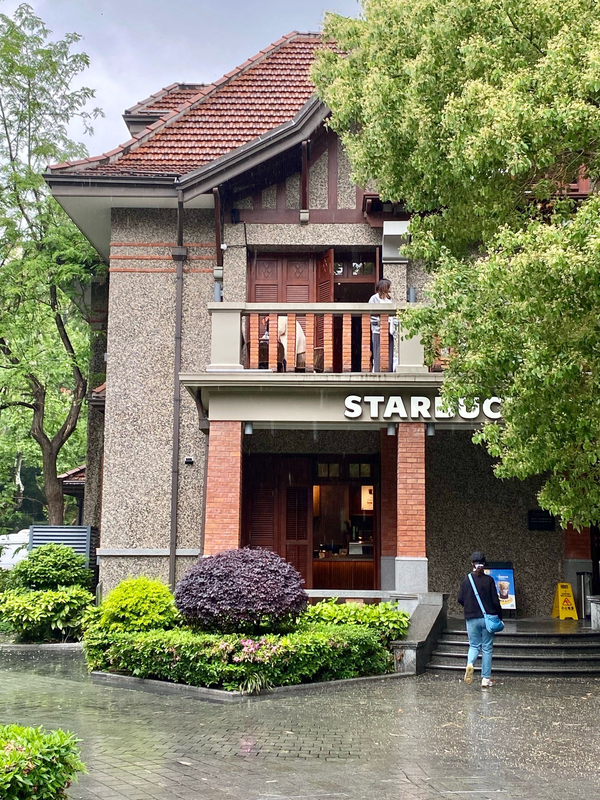 五月上海最美星巴克,变成小森林啦!