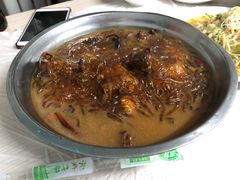 小鸡炖粉条-鸡炖兔