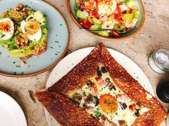 鸡蛋蘑菇熏肉荞麦可丽饼-RAC BAR(安福路店)