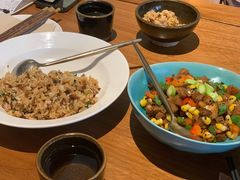 姬松茸炒饭-七色云蔬食(喜邻里店)