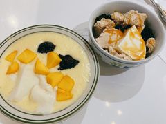 芒果豆花黑糯米-堂屋糖水店(愚园店)