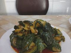 虎皮黄瓜-王三姑牛肉饼