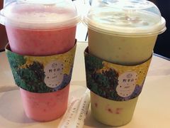 牛奶草莓x卡士-野萃山·潮汕厚果汁(十亩地店)