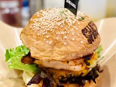 土耳其香料烤鸡汉堡-shark burger·鲨鱼汉堡(交子大道店)