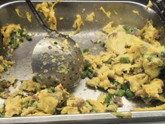 青豆叉烧炒蛋-都城快餐(都信店)