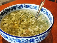 荠菜豆腐羹-翠山·映月湖景餐厅(映月湖公园店)