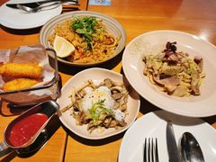 烤菌菇配温泉蛋-新贝乐意大利餐厅(苏州中心店)
