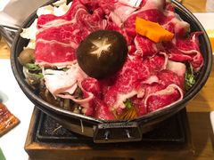 雪花牛肉寿喜锅-隐泉之语日式料理(王府中环店)