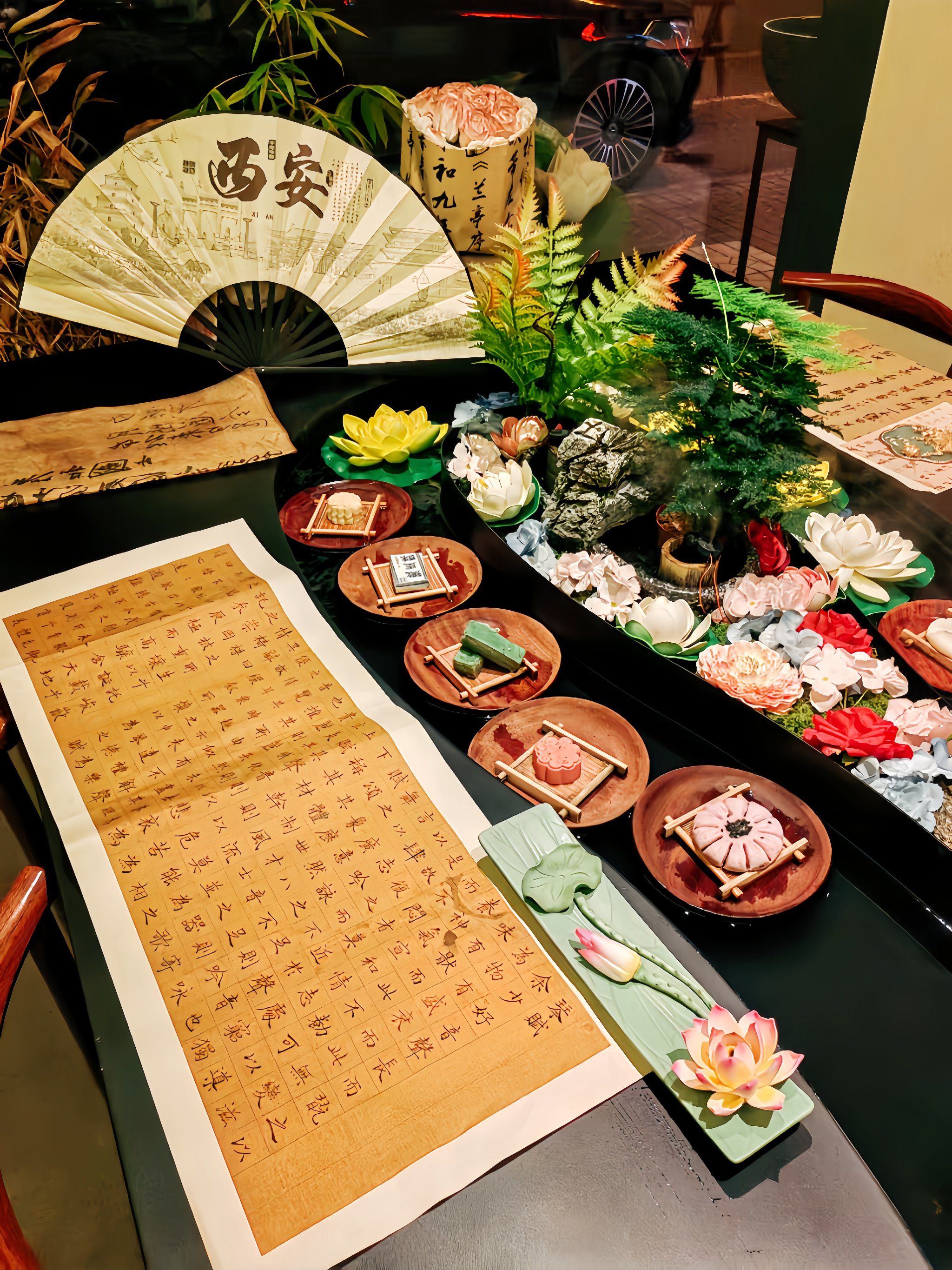 🔥偷得浮生半日闲‼️曲水流觞下午茶
