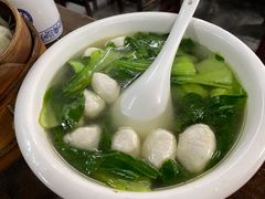 菠菜鱼丸汤-吾介小籠館