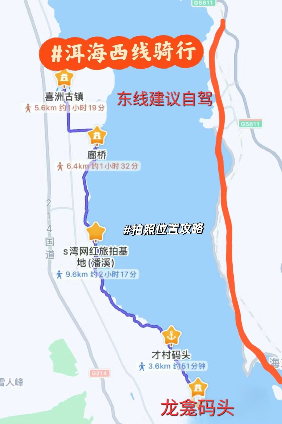 云南大理洱海骑行攻略