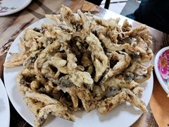 干炸鲜蘑-东北老菜馆