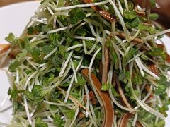 豆皮拌萝卜苗-聚缘堂·海鲜私房菜(松岭路店)