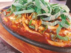 辣炒鱿鱼-猫头鹰炸鸡