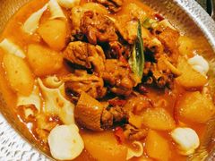 沙湾原始大盘鸡-丝路金桃·新疆菜(徐汇店)