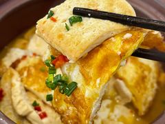 煎豆腐焖荷包蛋-湘桂人酒楼(西便门店)