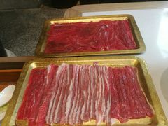 鲜切阿尔巴斯山羊后腿-东门口涮肉·砂锅·烤串(老门东店)