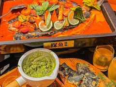 -探鱼·鲜青椒爽麻烤鱼(银泰城店)