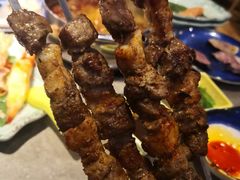 现烤的羊肉串-凯悦·东方公主号 全球海鲜自助餐厅(凯丹广场店)