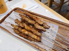 钢钎羊肉串-馬香远蘭州牛肉面(武汉群星城首店)