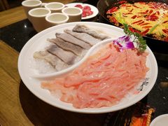 毛肚鸭肠拼-纸盐河码头火锅(十八梯店)