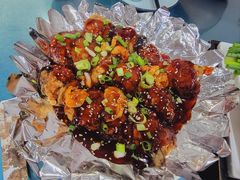 泰汁过桥茄-龙香居海鲜浑锅家常菜·特色驴肉