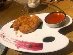 荔茸香酥排-若蘭慈·无国界素食料理(欢乐海岸店)