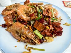 香辣虾-来之顺海鲜菜馆·青岛菜·始于1993(栈桥店)