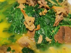 蚌肉金花菜-欣旺·迎宾楼·百年无锡菜