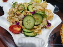 -东来菜馆•手抓海鲜家常菜•海鲜锅贴(鸽子窝店)