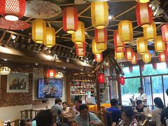 大堂-东来菜馆•手抓海鲜家常菜•海鲜锅贴(鸽子窝店)
