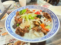 莲菜炒肉煮馍-老西安韩记三鲜煮馍(四府街店)