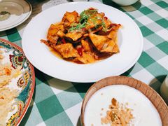 回民浇汁夹沙-新疆巴州金丝特餐厅(大钟寺店)