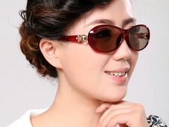 水晶眼镜女款&nbsp;妈妈墨镜&nbsp;水晶石太阳镜&nbsp;养-潘家园桥国际眼镜城