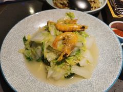 邬山腐皮杭白菜-老头儿油爆虾(星光一期店)