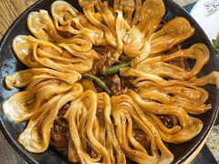 大公鸡粘卷子-海碗油泼面·八次方·水库鱼·粘卷子(平谷店)