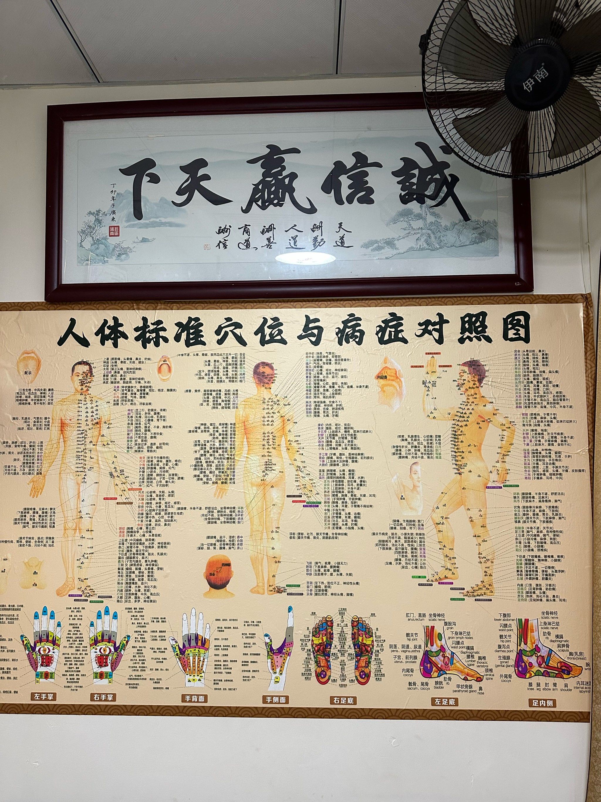 穴位按摩精准有力 效果很好立竿见影.痛则不通.按的时候很酸疼