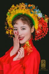 -后宫·古装汉服京剧儿童亲子全家福摄影