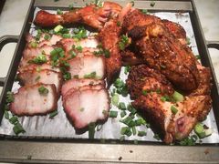 绿茶葱香烤鸡烤肉合拼-绿茶餐厅(深南广场万科店)