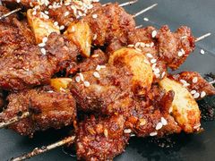 蒜瓣烤羊肉-老磨油饼(高陵店)