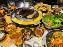刀削五花肉-姜虎东白丁烤肉(虹桥天地店)