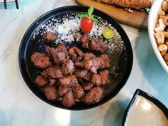 泡沫牛仔粒-烛影拾光观景餐厅·创意菜·摄影·小提琴(大唐不夜城店)