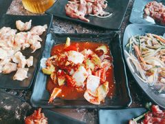 -啊美丽炭火烤肉(滑翔一店)