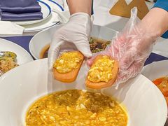 古法炒虾蟹黄金馒头-百盛·鼎膳(中海财富中心)