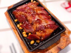 蜜汁铁板叉烧-香港威特瑞茶餐厅(小白楼音乐厅店)