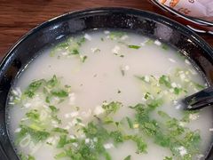粉丝汤-万红路羊汤烧饼店(将台路店)