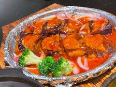 泰式铁板酿茄瓜-小和庆·知味(首铸万科店)